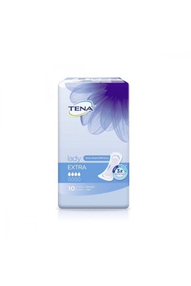 TENA LADY EXTRA KADIN MESANE PEDİ 10 LU