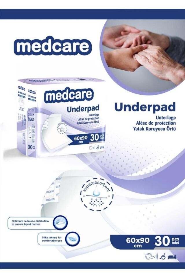 Yatak Koruyucu Mega Paketi 60x90 90 Adet