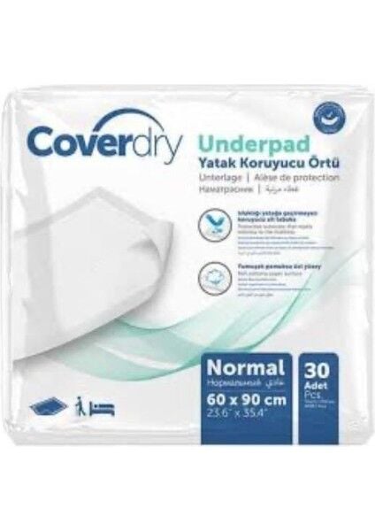 CoverDry Yatak Koruyucu Örtü 60x90cm 4 Paket