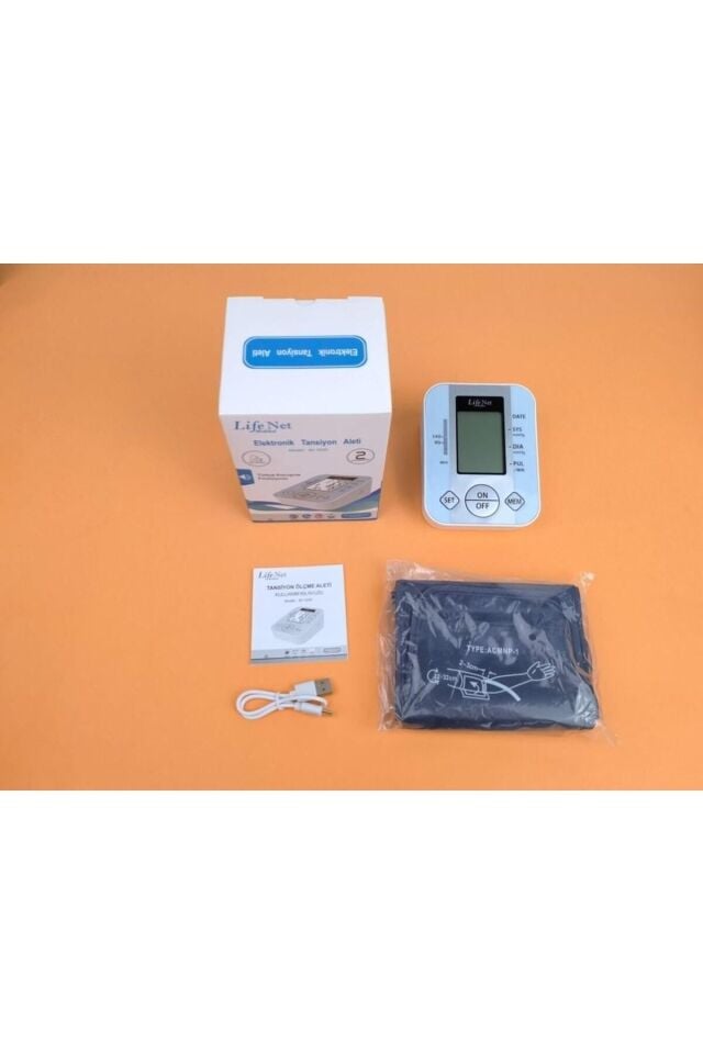 Lifenet Life Net Elektronik Tansiyon Aleti Türkçe Konuşan Jn-163d