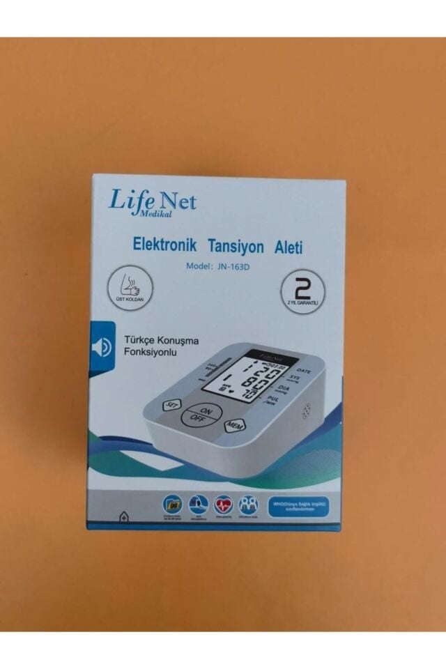 Lifenet Life Net Elektronik Tansiyon Aleti Türkçe Konuşan Jn-163d