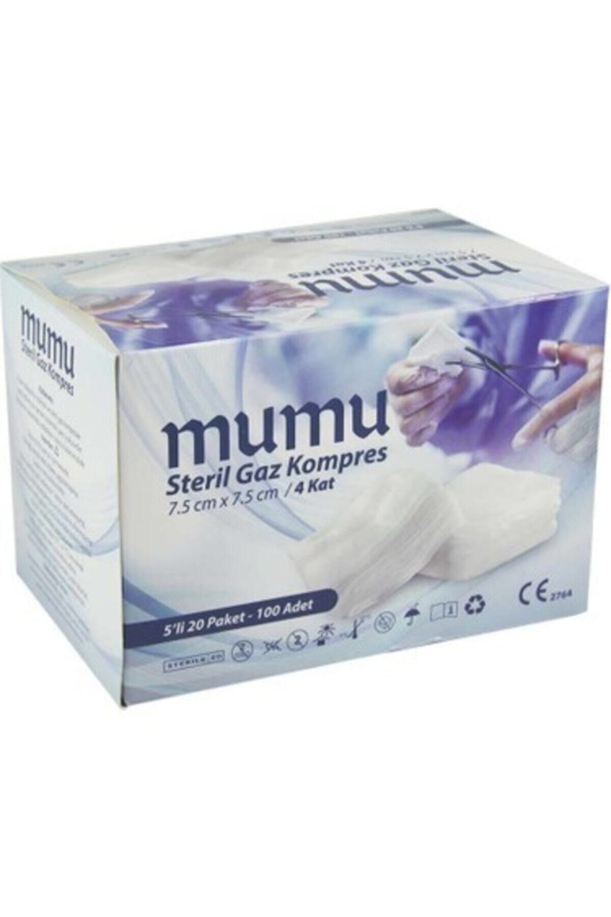 Mumu Gaz Kompres (gazlı Bez) 7,5 X 7,5 Cm.