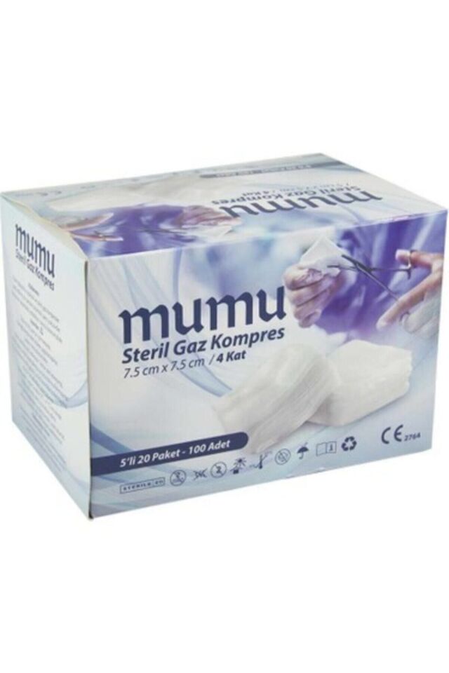 Mumu Gaz Kompres (gazlı Bez) 7,5 X 7,5 Cm.