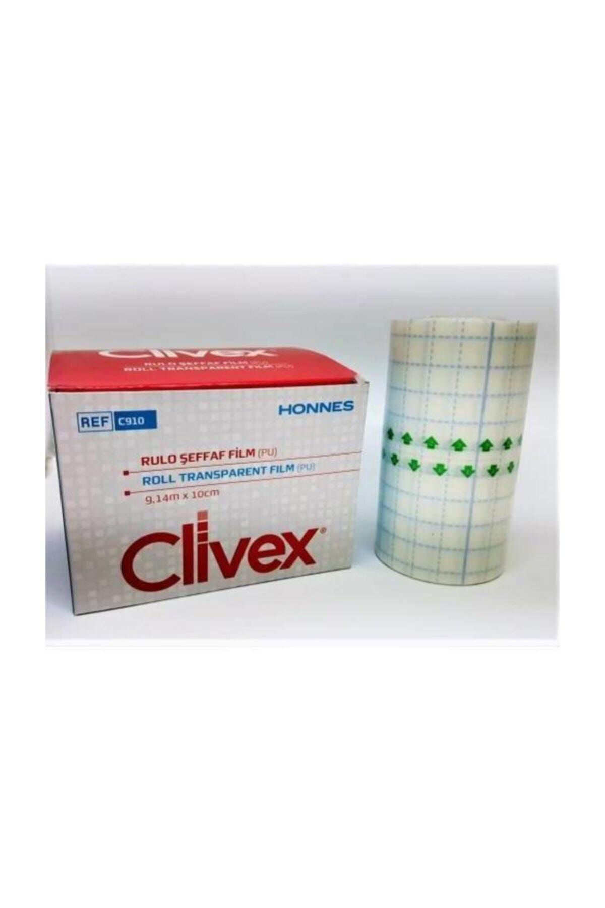 Clivex Roll Su Geçirmez Şeffaf Film Yara Örtüsü 10 Cm X 9.14 Metre Rulo