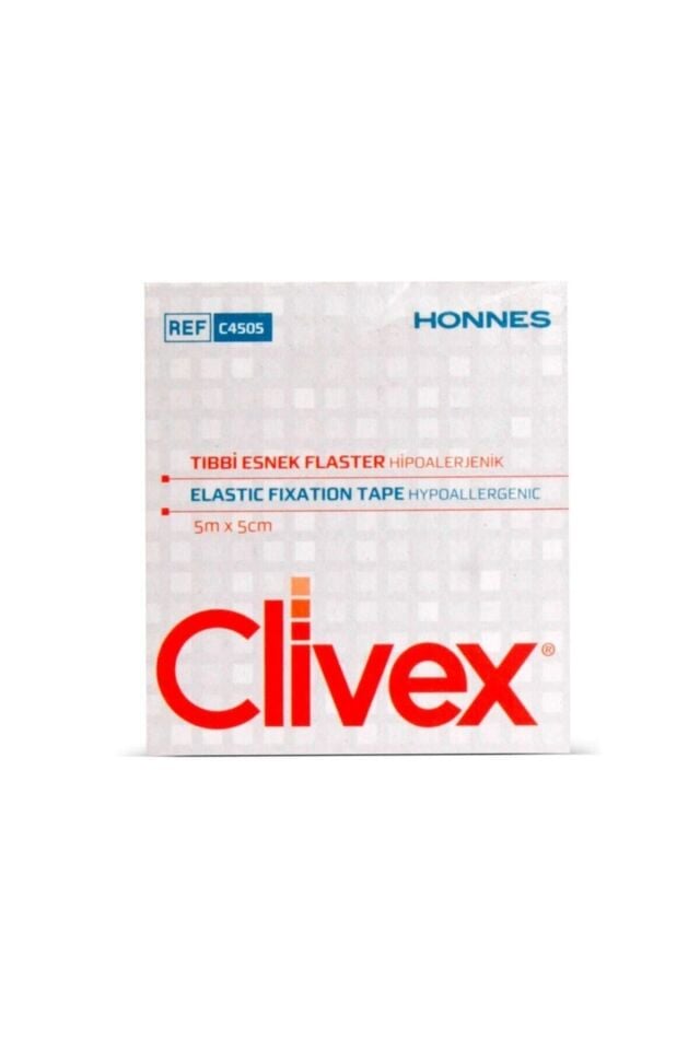 CLİVEX Esnek Hypo Alejik Flaster 5m X 5cm