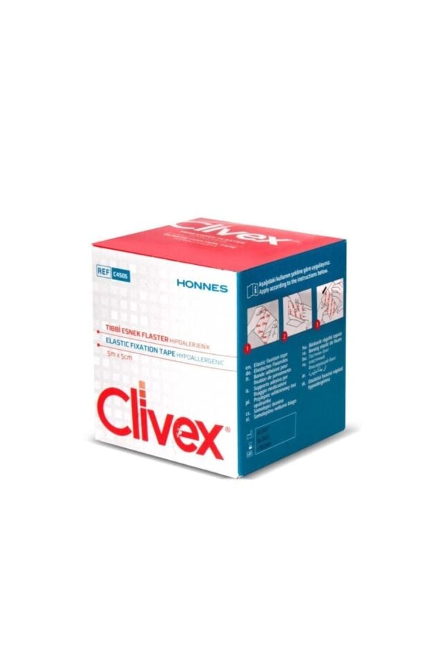 CLİVEX Esnek Hypo Alejik Flaster 5m X 5cm
