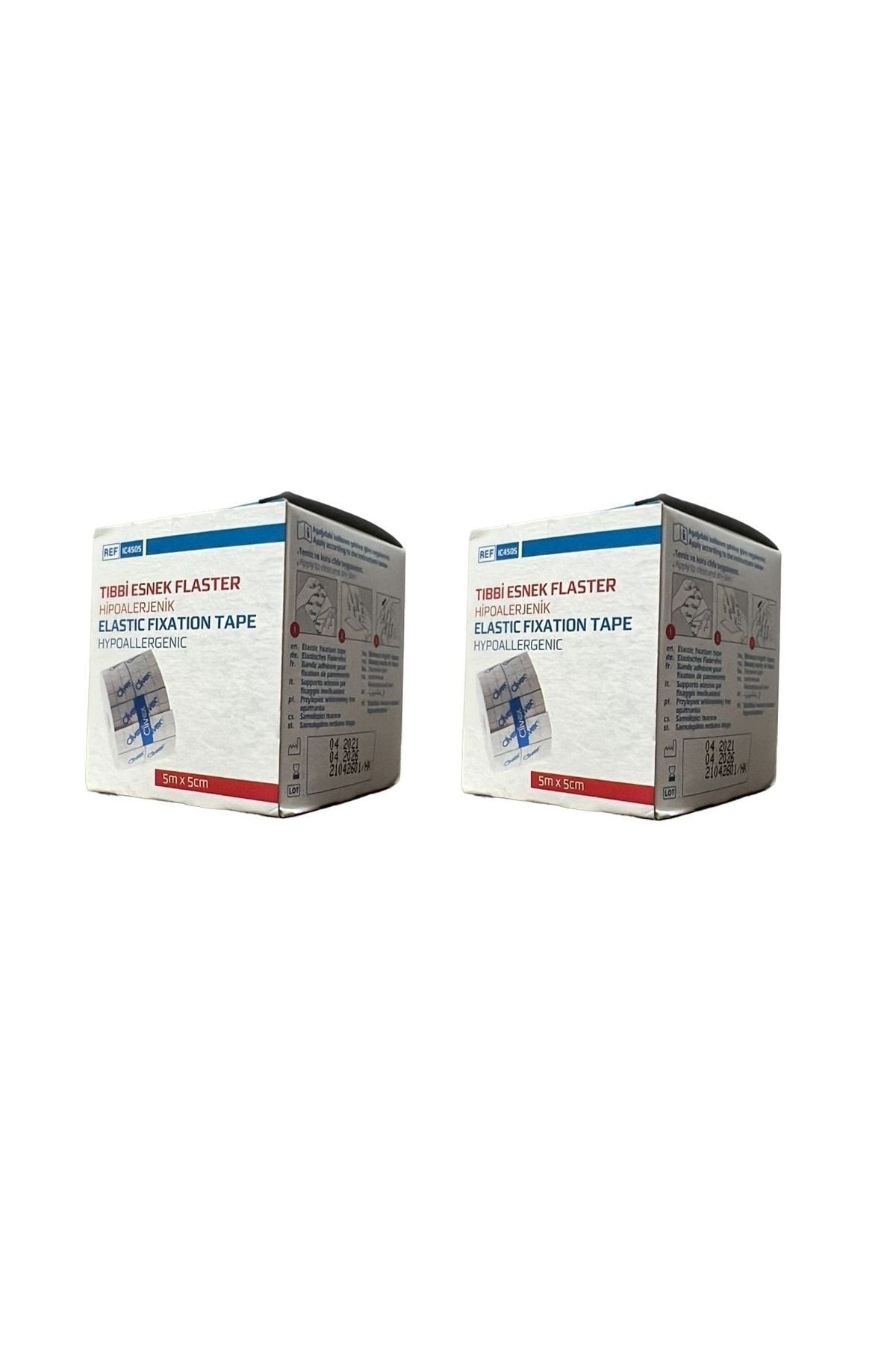 Clivex Tıbbi Esnek Flaster 5m X 5cm Hipoalerjenik 2 Adet