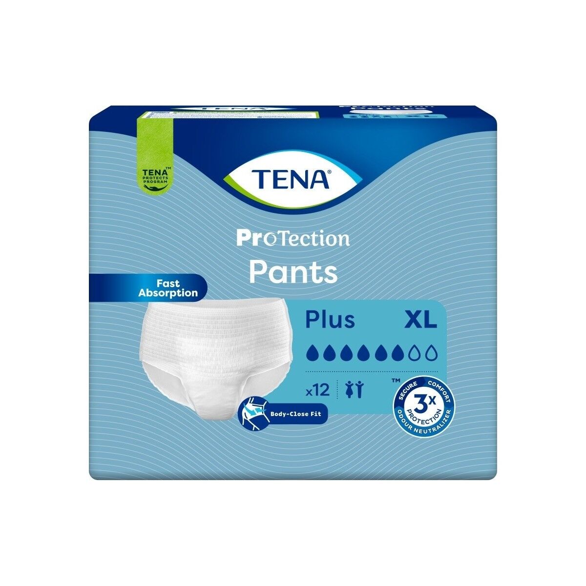 Tena 6 Damla Külot Protection Pants Xlarge 12'li *4 Paket