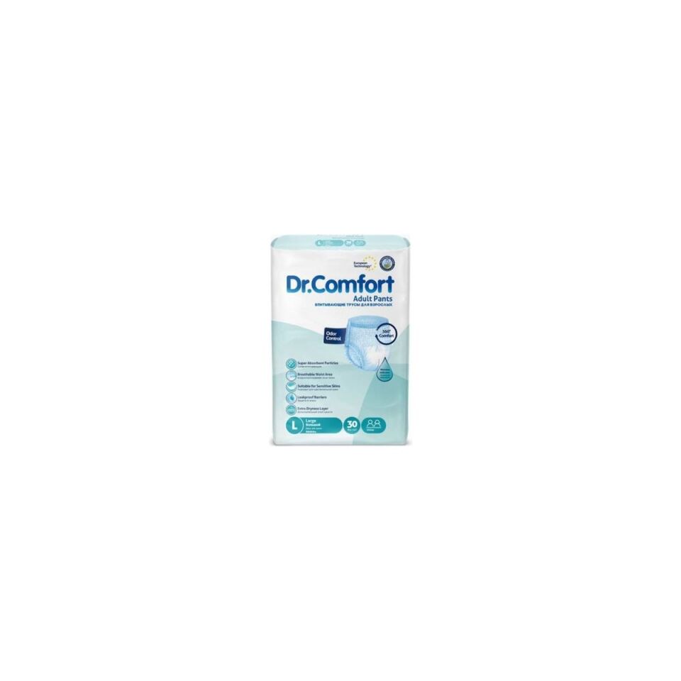 Dr.comfort Emici Külot Hasta Bezi Large Beden 30 Adet