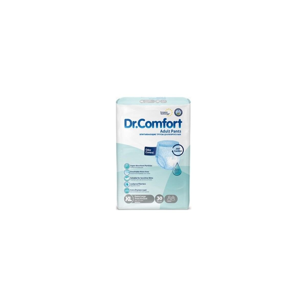 Dr.comfort Emici Külot Hasta Bezi Xlarge Beden 30 Adet