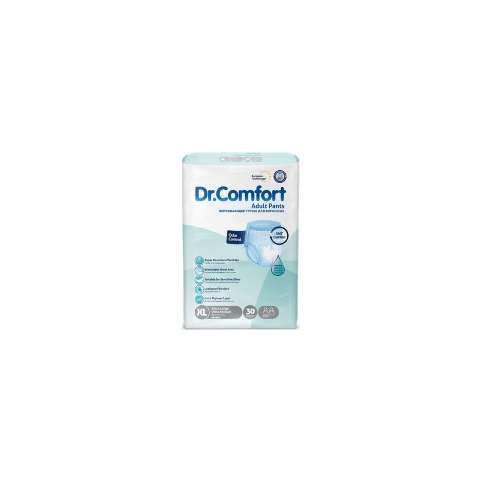 Dr.comfort Emici Külot Hasta Bezi Xlarge Beden 30 Adet