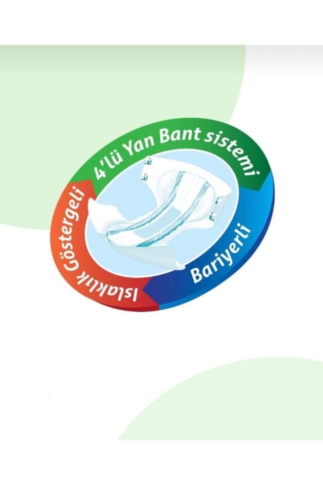 Giggles Yetişkin Hasta Bezi Medium 2 Paket (60 Adet)