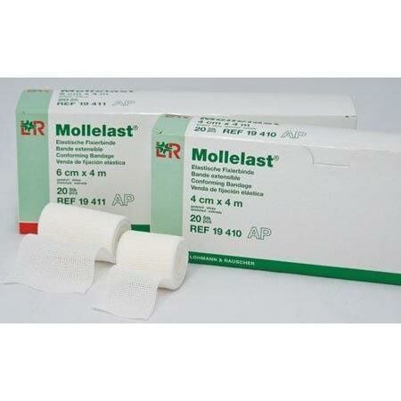Mollelast Parmak Kompresyon Bandajı 6cm X 4m 1 Adet
