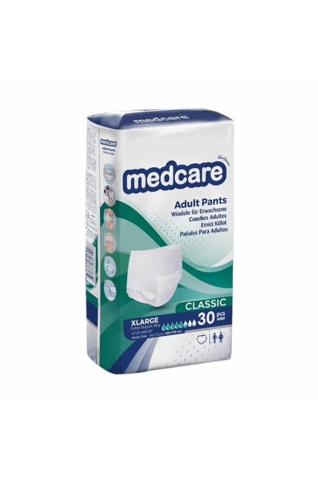 Medcare 5,5 Damla Emici Külot  XL 30'lu Paket
