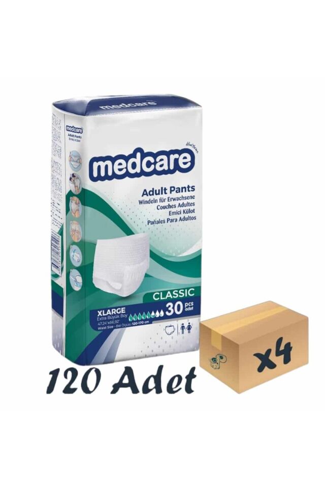 Medcare 5,5 damla Emici Külot  XL t 120 Adet