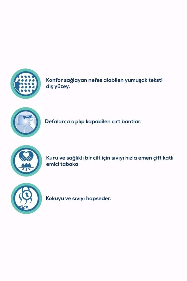 Medcare Belbantlı Hasta Bezi 8 damla Maxi Yoğun Emici Medium 90 Adet
