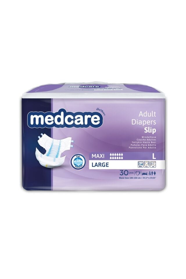 Medcare Belbantlı Maxi Yoğun Emici Large 30 Adet